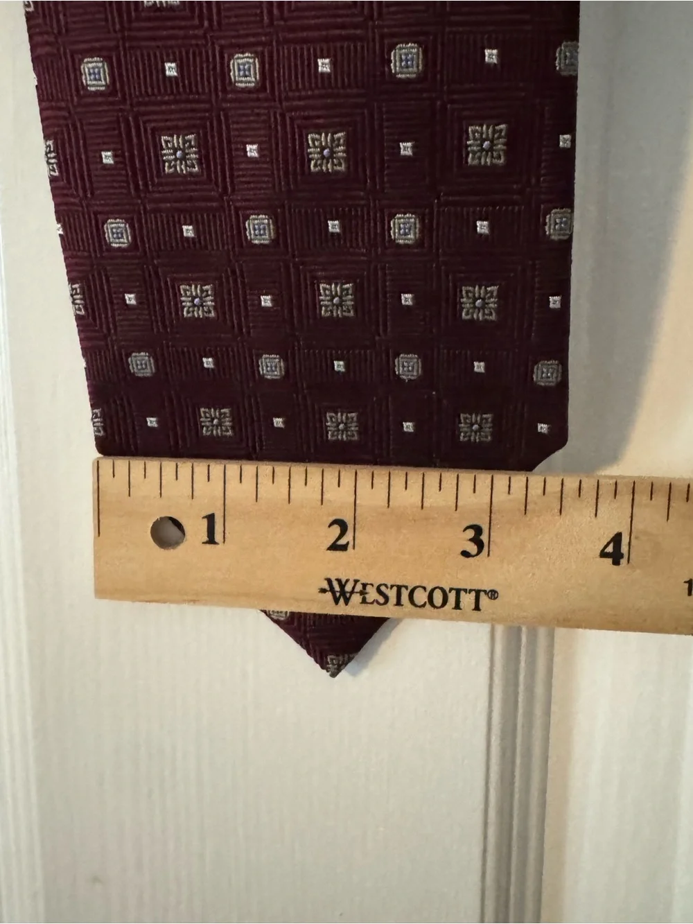 Hickey Freeman refined burgundy